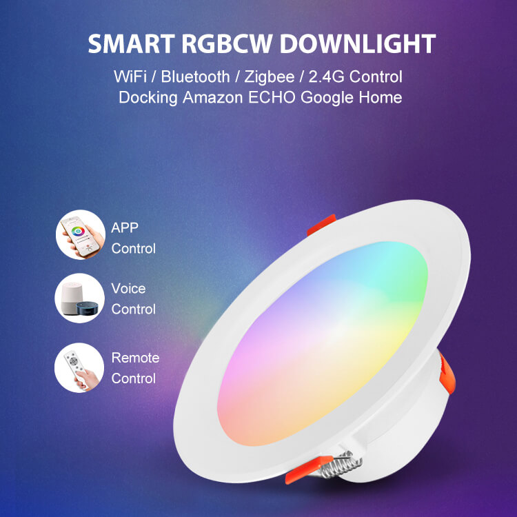 bluetooth smart RGB downlight.12
