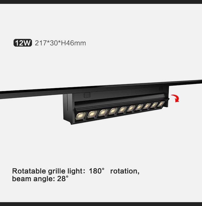 ultra thin magnetic track light.7